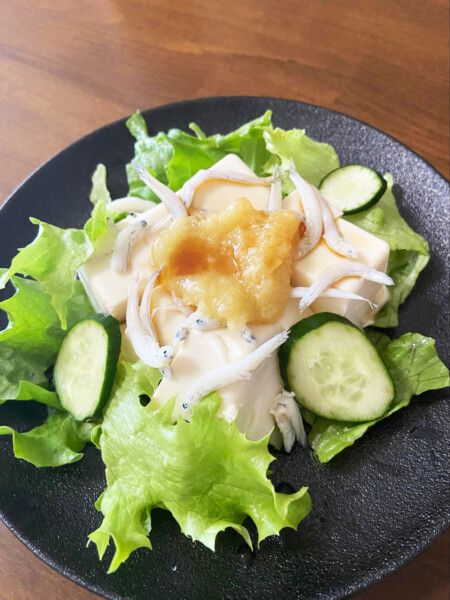 姜葱醤豆腐サラダ