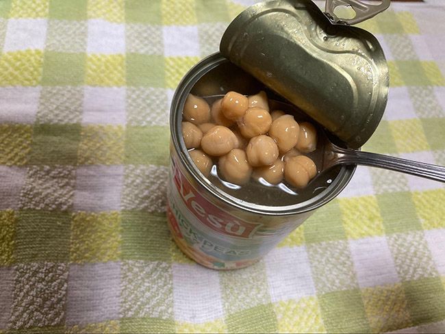 業務スーパーの『ひよこ豆の水煮缶詰』