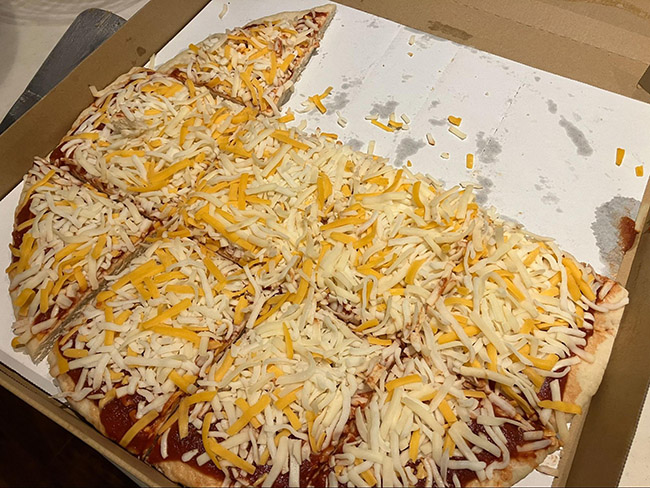 残ったピザの保存方法