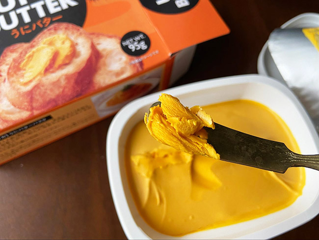 うにバターを味見
