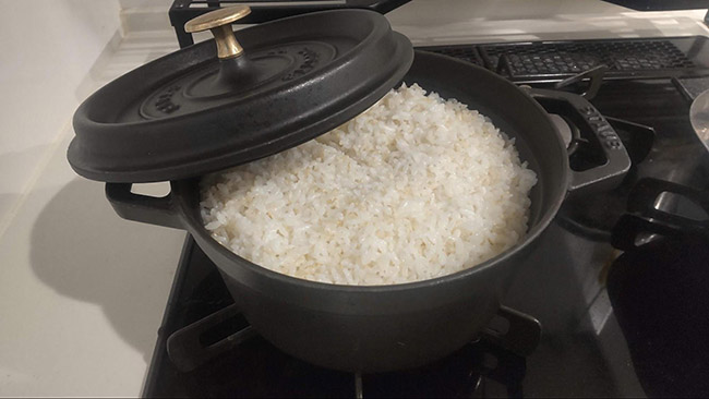 ご飯（白米）の炊き方