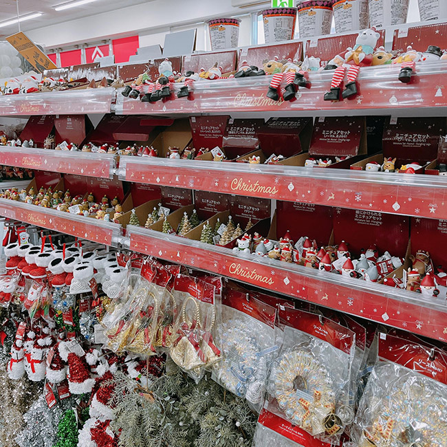 11月上旬からダイソーにはクリスマス商品が続々登場！