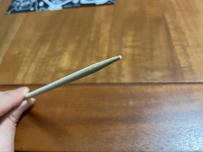 竹製のペン