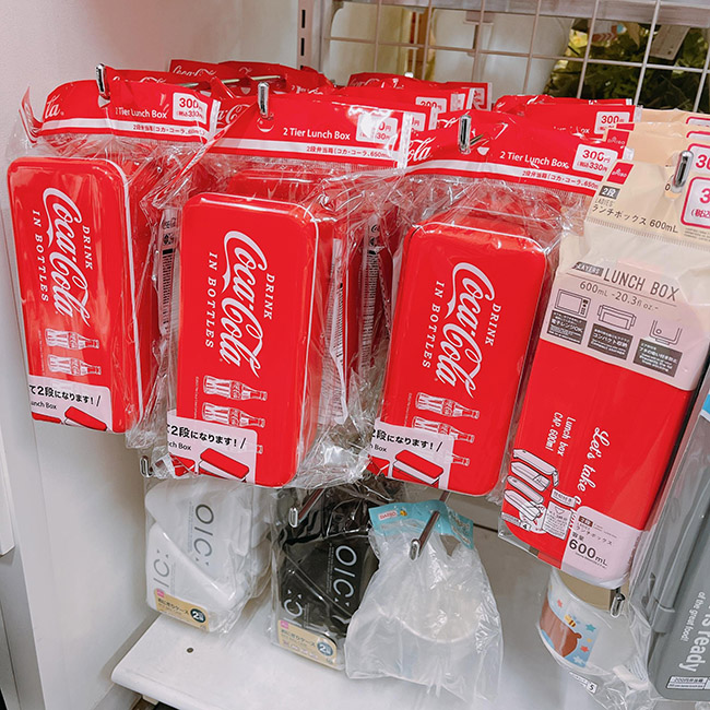 2段弁当箱（コカ・コーラ）