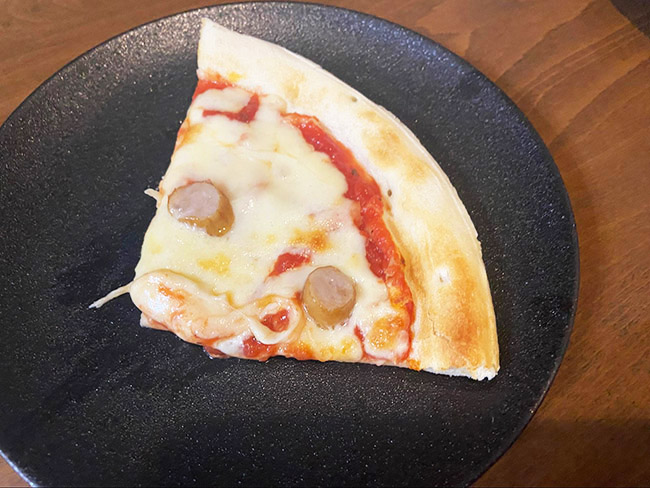 「クラシックピザソース」で作ったピザ
