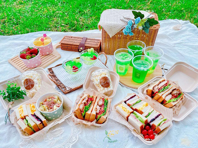 おしゃれピクニック お弁当アイデア